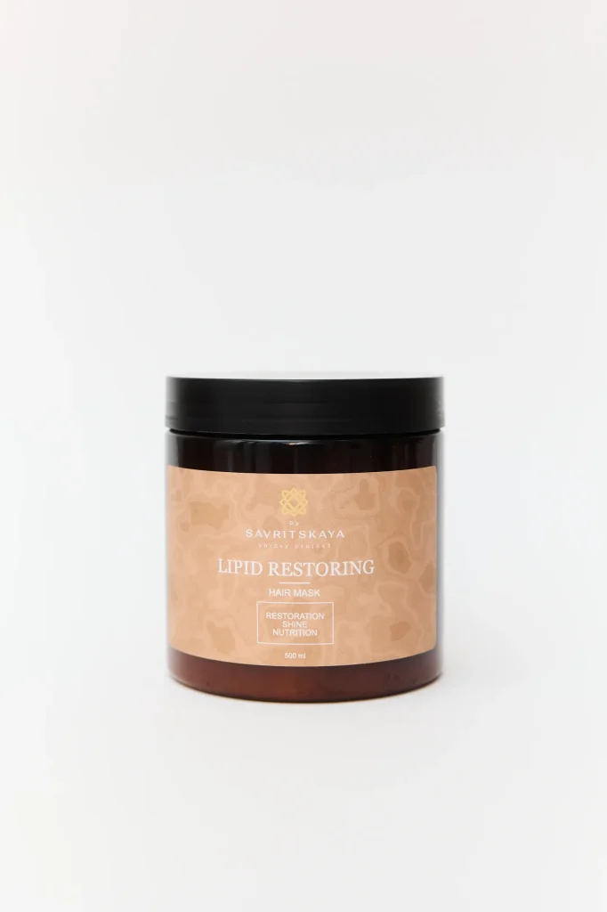 Восстанавливающая липидная маска для волос (Lipid Restoring Hair Mask) by SAVRITSKAYA volosy project, 500 мл